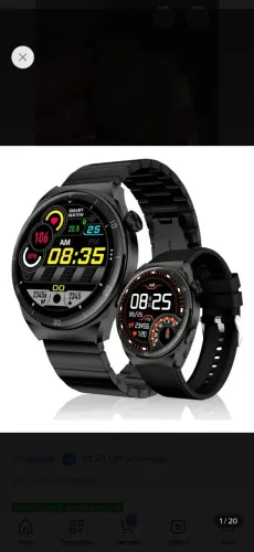 Relógio smartwatch aurafit