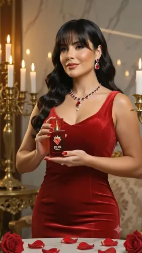 Perfume feminino RUBI