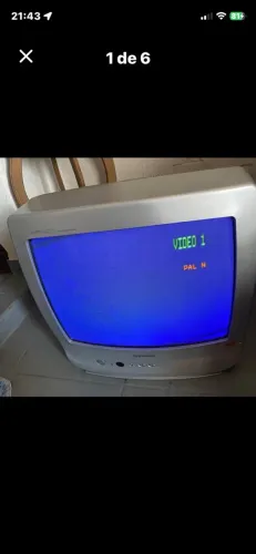 TV ANTIGA 14 polegada GRADIENTE acompanha CONTROLE