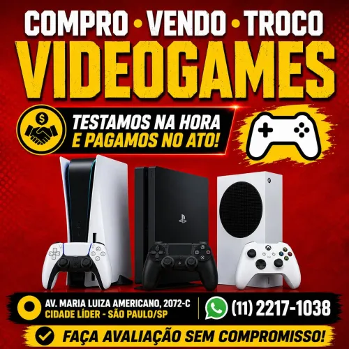 Compra, venda e troca de videogame