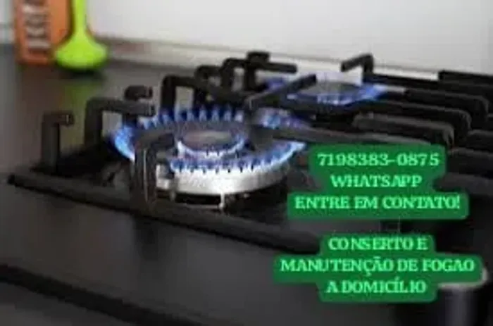 FOGÃO 4 BOCAS EU CONSERTO