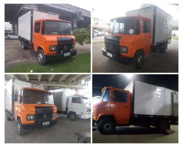 Caminhão disponível freio a ar e direção hidráulica rodando
