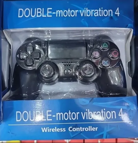 Controle ps4, pc e celular double motor vibration