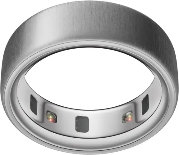 Oura Ring 4 Stealth / Brushed Silver