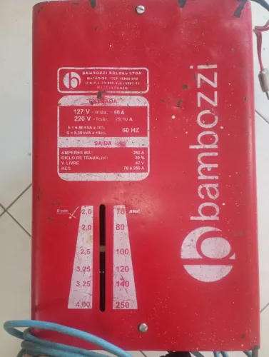 Máquina de solda bambozi 250