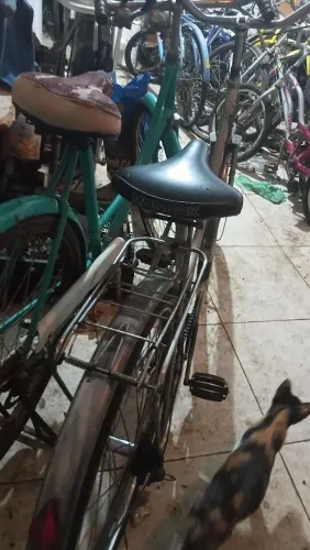 Bicicleta princesinha monark edição série prata pintura original 
