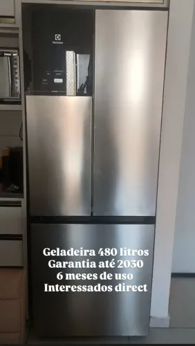 Geladeira Inox 3 portas