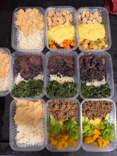 Marmitas saudáveis e serviço de personal chef