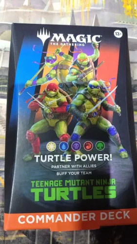 Deck Commander Tartarugas Ninja Rurtle Power MTG