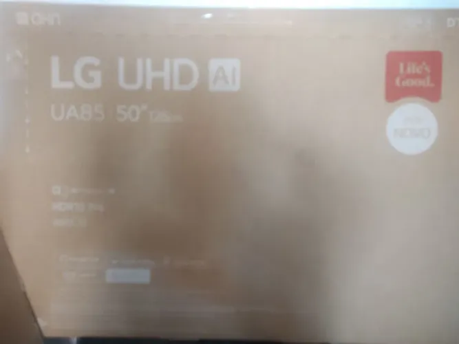 Vendendo uma caixa de embalagem da tv LG 50 polegadas lides good