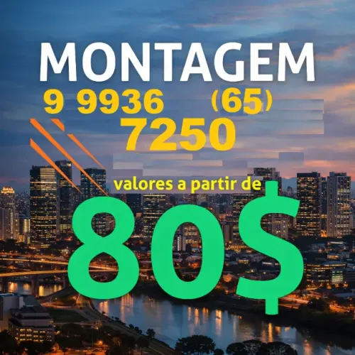 montador de móveis Não consegue montar os seus móveis? Eu tenho a solução