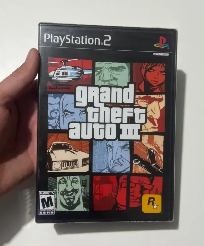Gta 3 lacrado ps2 original