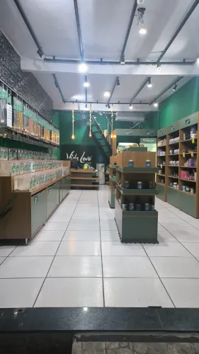 Vendo loja de produtos naturais