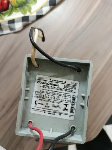 Reator para lâmpada de vapor metálico / Grow  250w