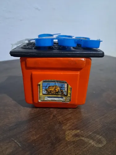 Fogão de Brinquedo de Plástico Bolha dos Anos 80 Canindé