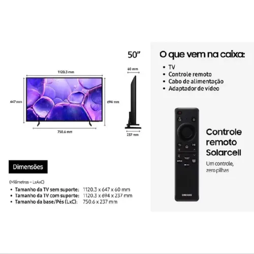 TV SAMSUNG 50"