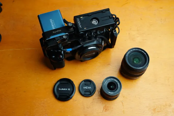 Balackmagic 4k + kit cage 