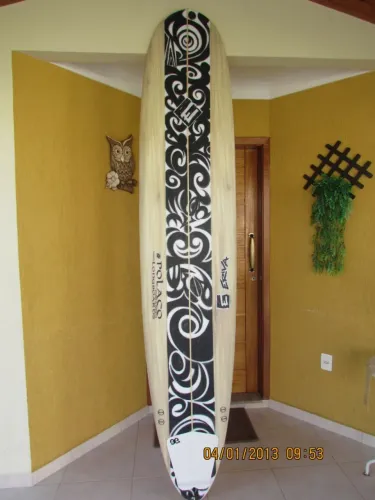 Polaco Longboards 9'1 Eriva - Pouquíssimo Uso - Impecável