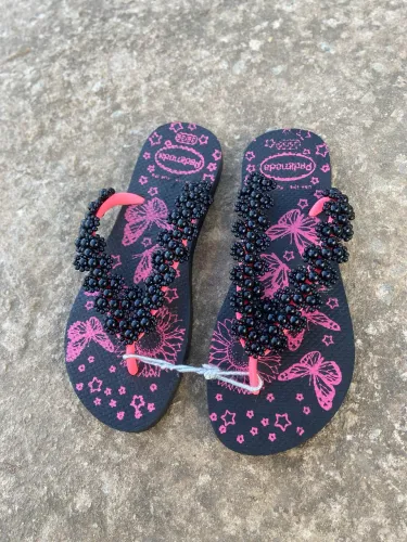 Chinelo Bordado Premium