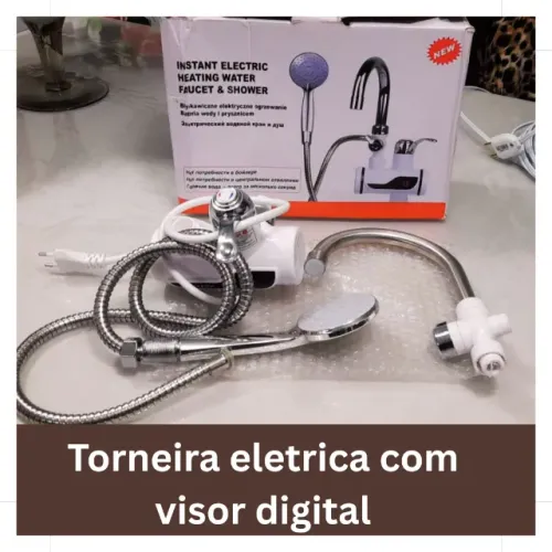 Torneira Elétrica 220 Digital - Usada Com Cara de Nova ( 1 semana)