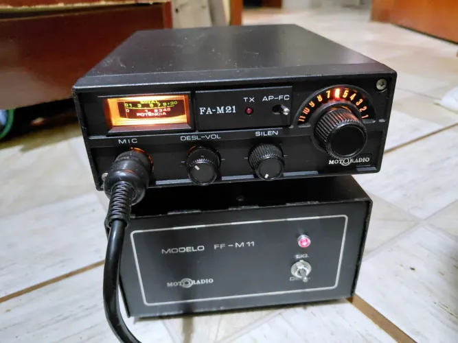 Radio px motoradio fa m21 + fonte ff m11