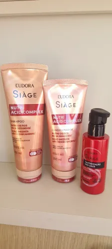 Eudora shampoo e condicionador