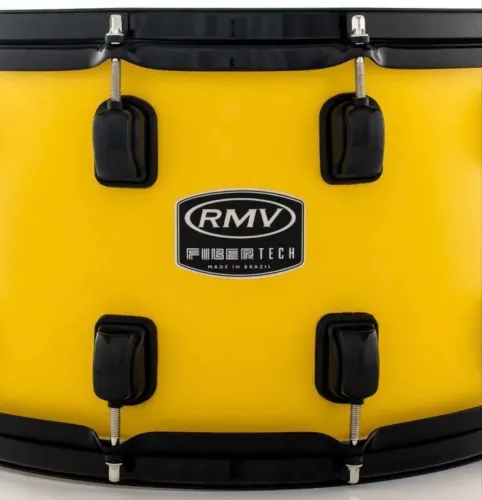 Caixa RMV FiberTech Silky Branca 14x8" Casco Híbrido com Aros Inoxidáveis 1,7mm