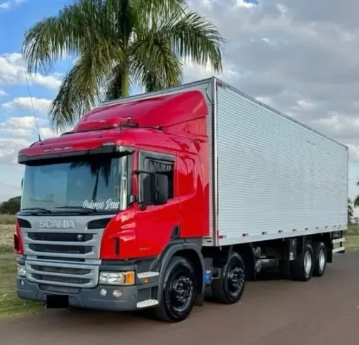 Scania p 310 8x2 2014 báu 9,2m