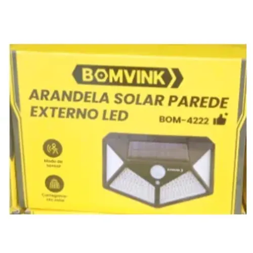 Luminária Arandela Solar LED