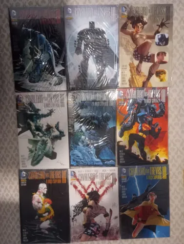 Batman o cavaleiro das trevas III, capas variantes