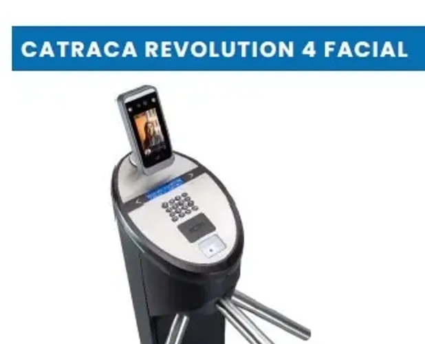 Venda e Instalação de Catracas, Relógio de Ponto, Controle de Acesso e Crachás