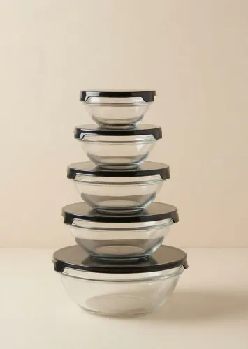 Conjunto de Tijelas de vidro