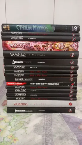 17 Livros de RPG a venda TB vendo separado