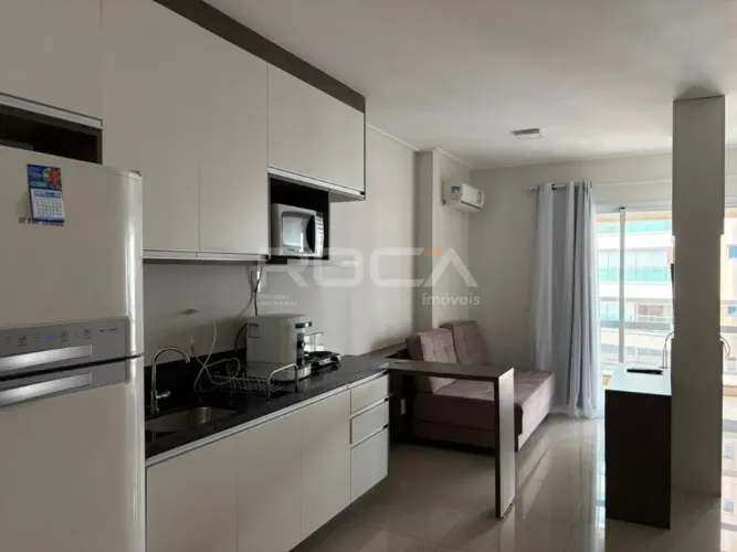 Apartamento Flat Mobiliado para Alugar no bairro Jardim Botânico, em Ribeirão Preto.