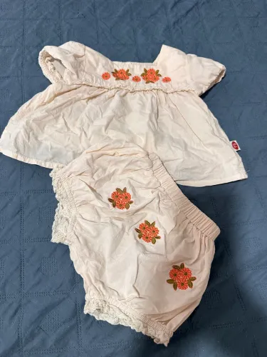 Conjunto infantil veste 1 a 2 anos