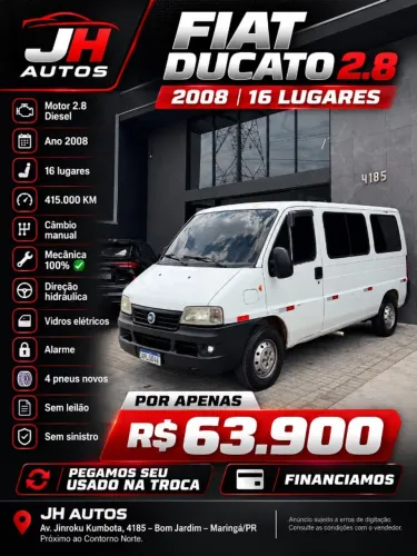 Fiat Ducato Combinato 2.8 Turbo Diesel 2008
