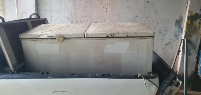 Sucata de freezer horizontal