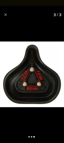 Selim em gel para bicicleta ergométrica