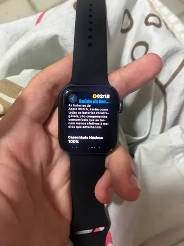 Apple whatc série 5 - 100% de bateria em perfeito estado