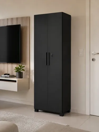 Excelente armário organizador com chave, em oferta na nossa loja !
