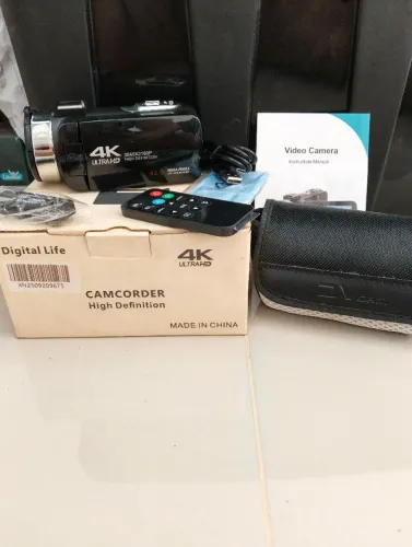 Filmadora Digital Portátil 4K Ultra HD 42MP