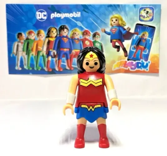 Mulher Maravilha - DC Playmobil Kinder Ovo (Colecionável Raro)