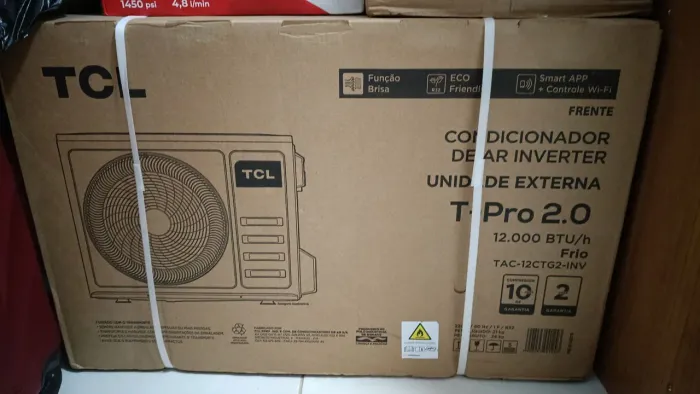 Ar condicionado 12.000Btus,novo na caixa.