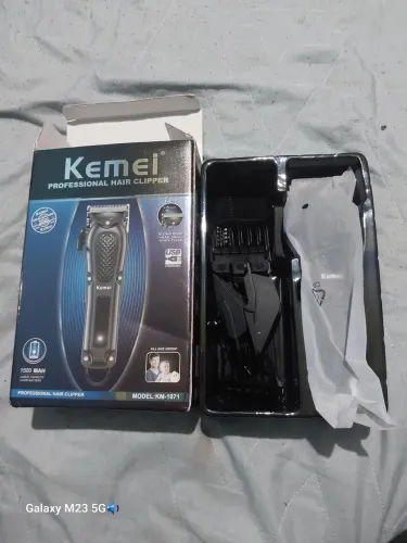 Maquina de corte de cabelo kemei black