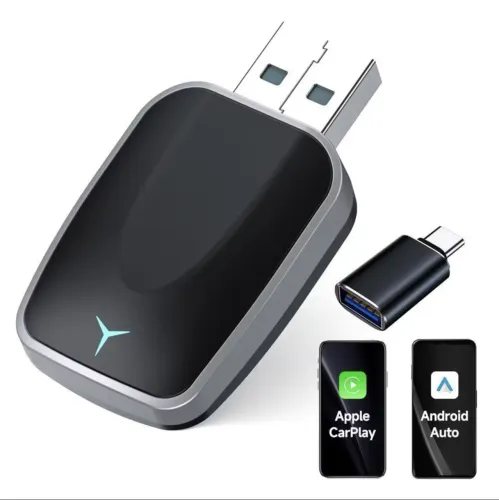 Adaptador Carplay Sem Fio 2 Em 1