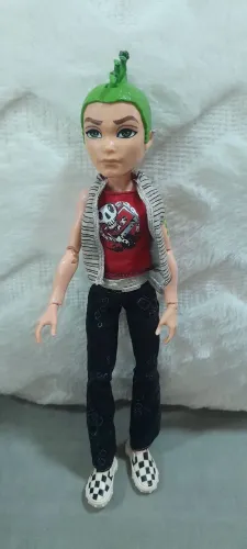 Boneco Deuce Gorgon coleção Ghouls Alive <br>Bonec Deuce Gorgon Monster High Ghouls Alive<br>