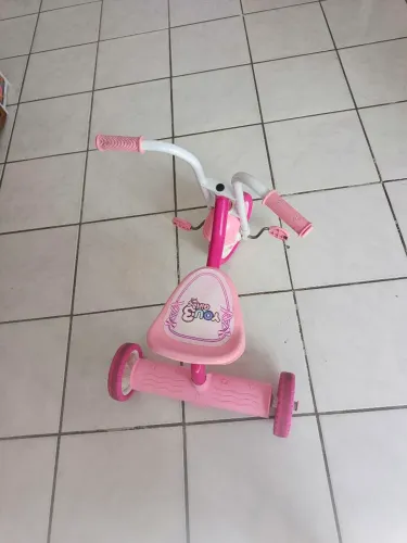 Triciclo infantil rosa