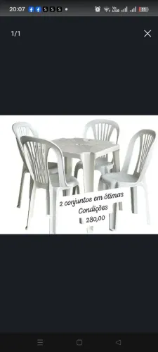 Dois conjuntos por 280,00