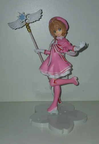 BONECA SAKURA CARD CAPTORS VESTIDO ROSA