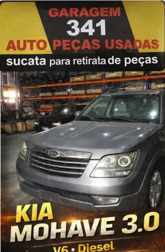 Kia Mohave 3.0 V6 diesel sucata para retirada de peças 